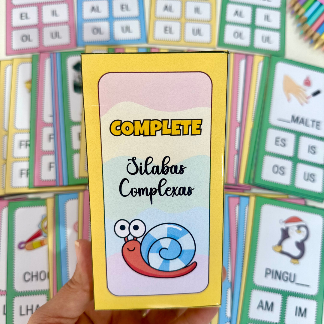 Complete com Sílabas Complexas
