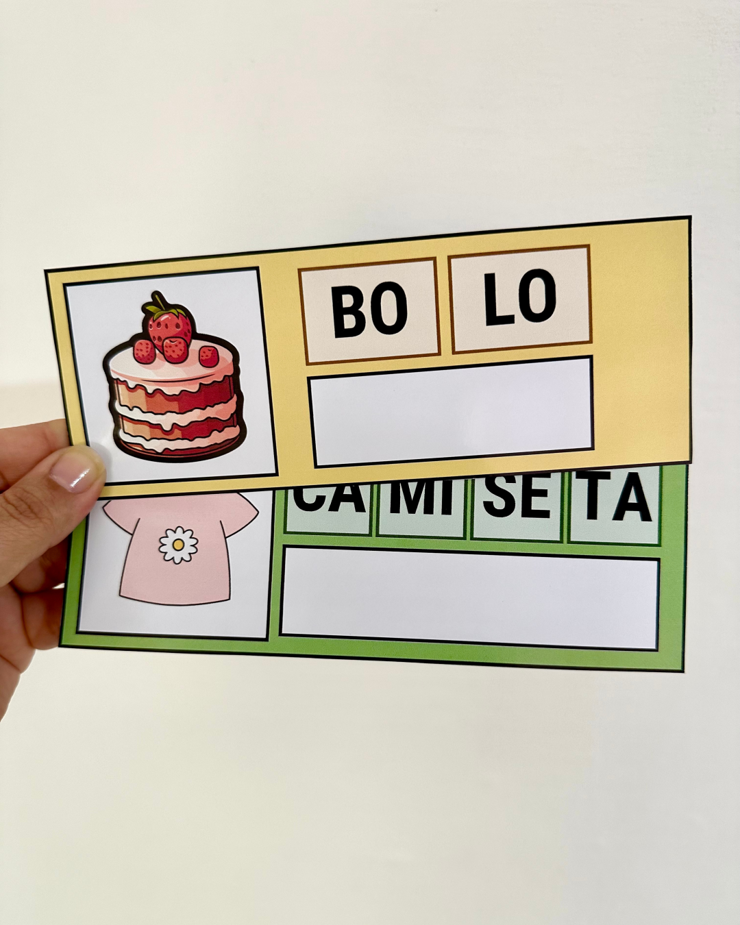 Escreva as Sílabas