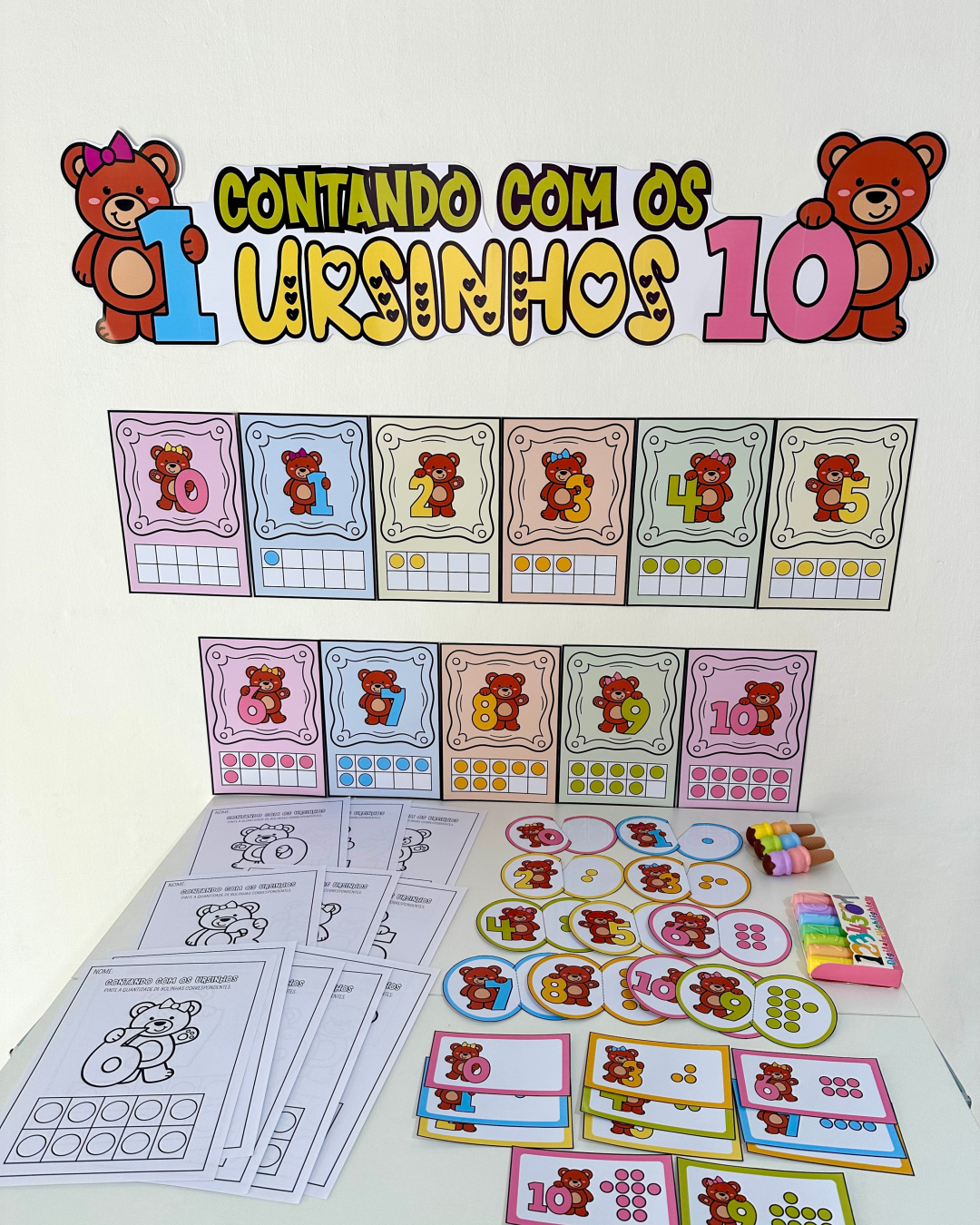 Contando com os Ursinhos