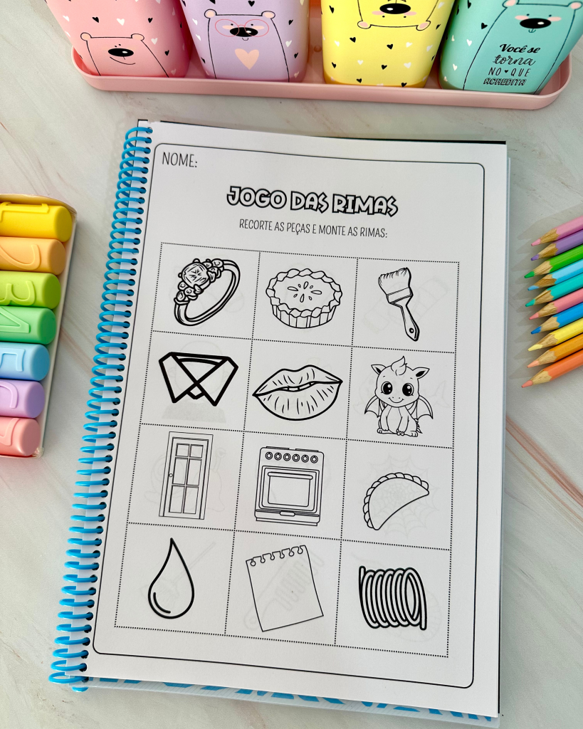 Apostila Trabalhando Com Rimas Atividades Pedagógicas Criativas Para