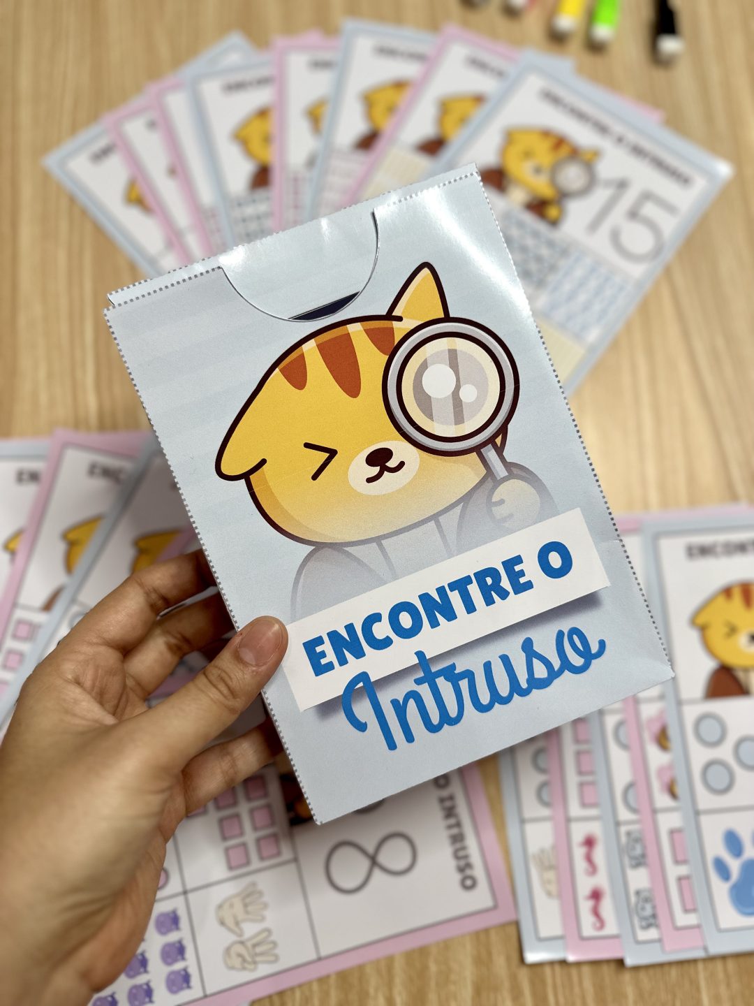 Encontre o Intruso - Numerais