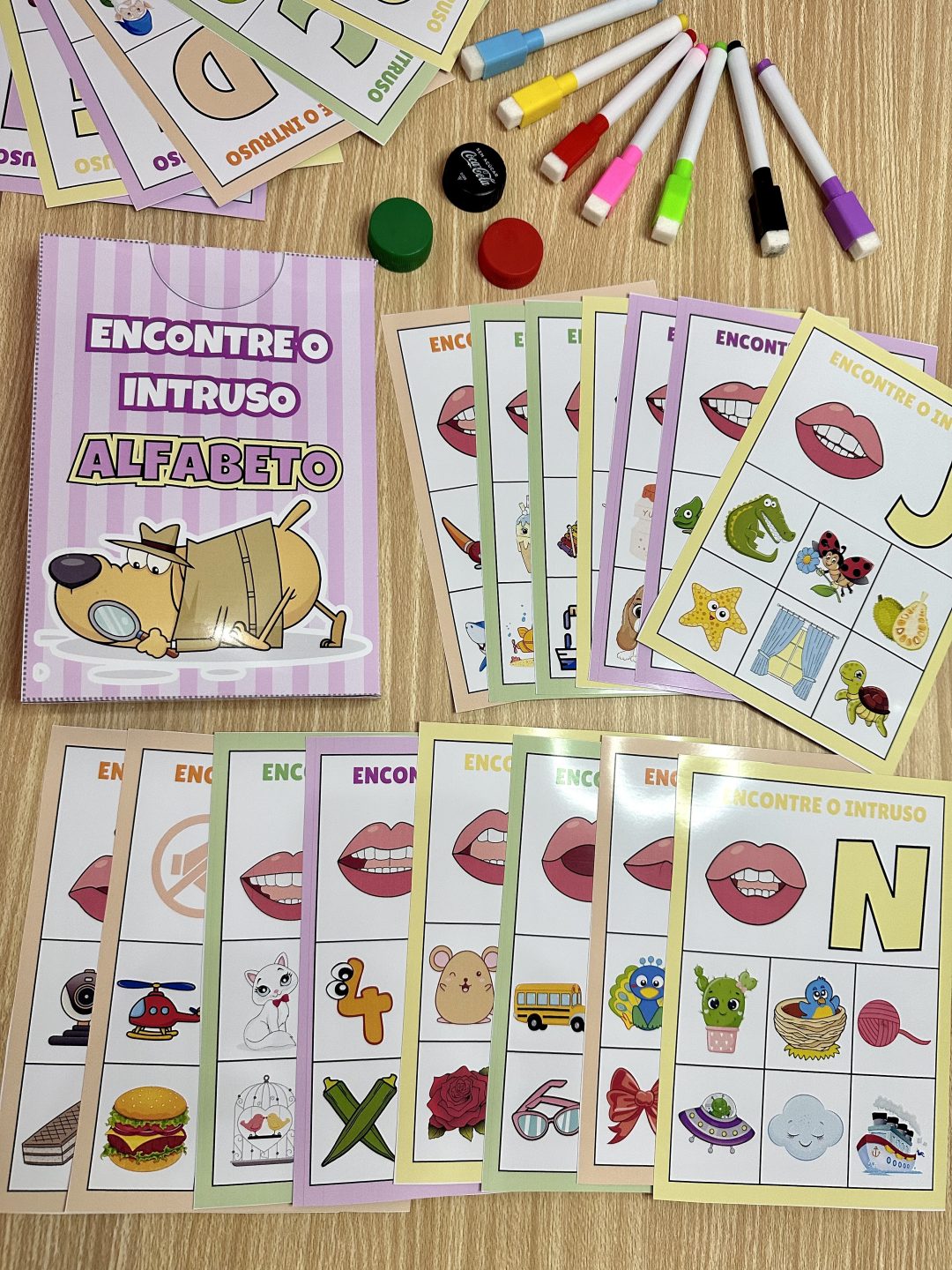 Encontre o Intruso - Alfabeto - Image 4