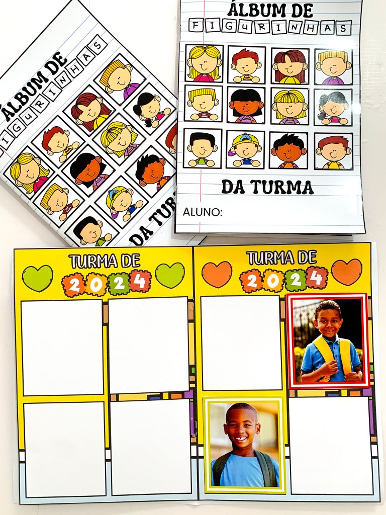 Álbum de Figurinhas da Turma – Atividades Pedagógicas Criativas para ...