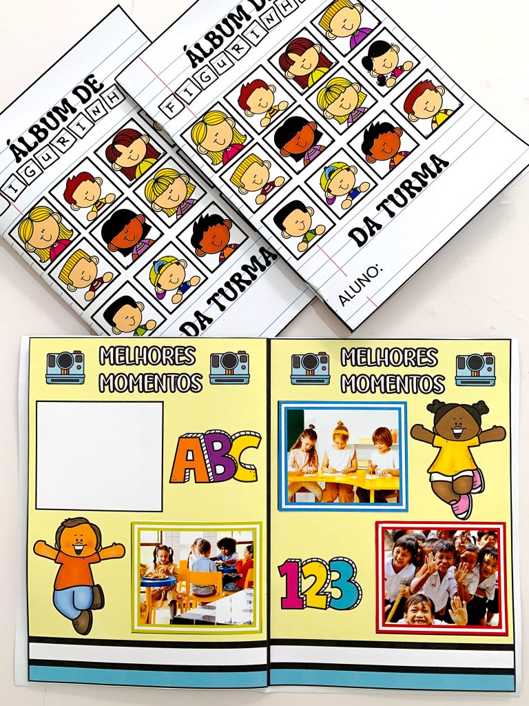 Álbum de Figurinhas da Turma – Atividades Pedagógicas Criativas para ...