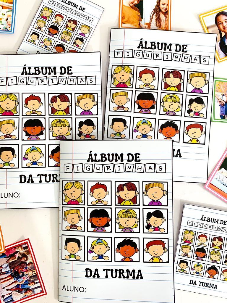Álbum de Figurinhas da Turma – Atividades Pedagógicas Criativas para ...