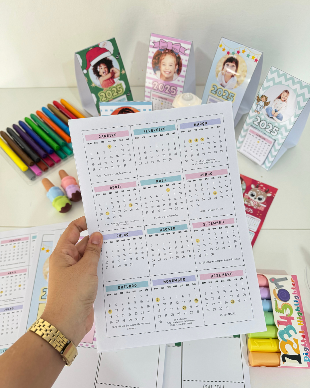 Calendários de Mesa - 2025 - Image 14