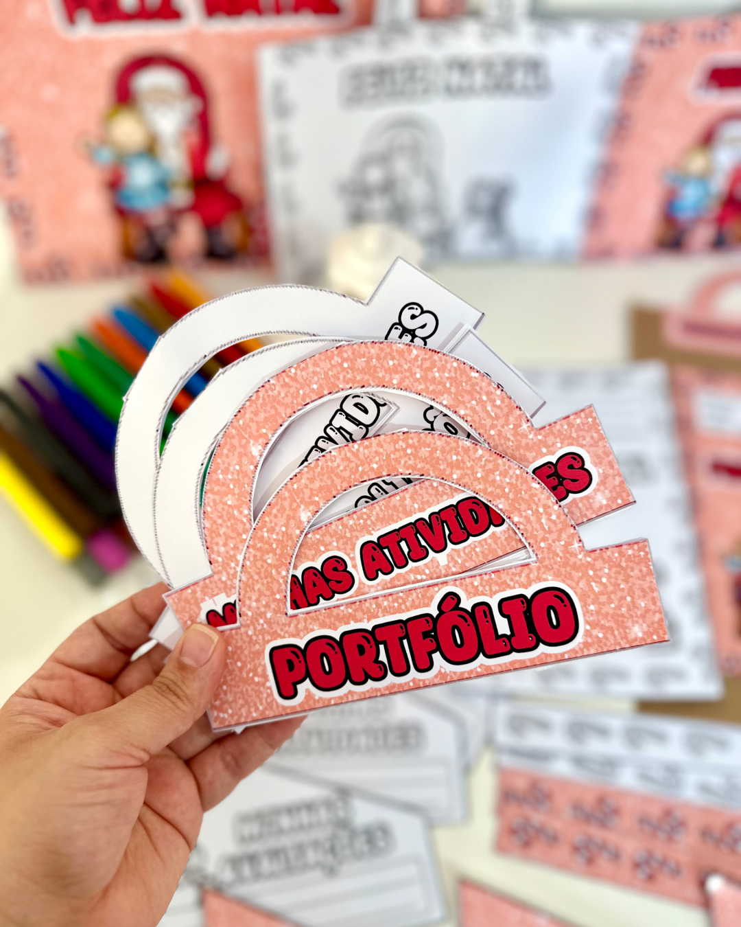 Kit Capas - Tema Papai Noel - Image 11