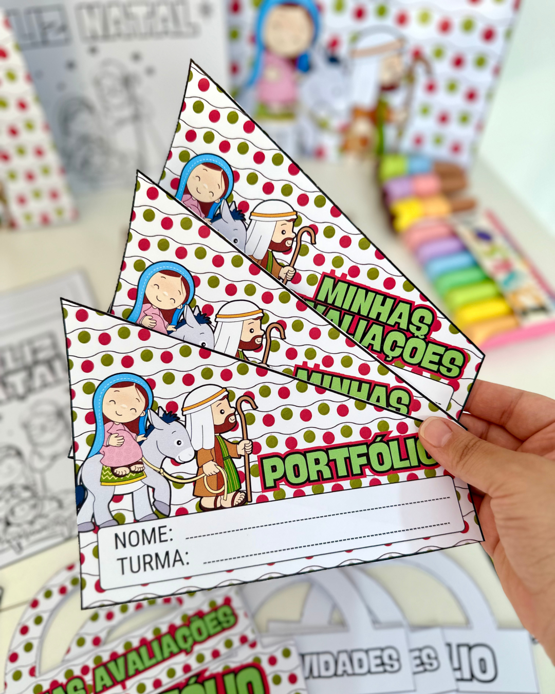 Kit Capas - Tema Natal Cristão - Image 12