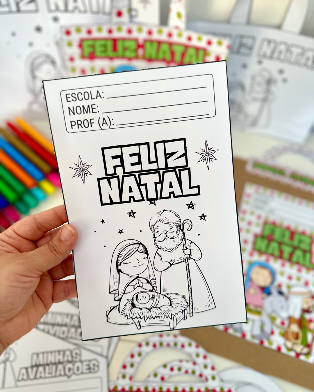 Kit Capas - Tema Natal Cristão - Image 13