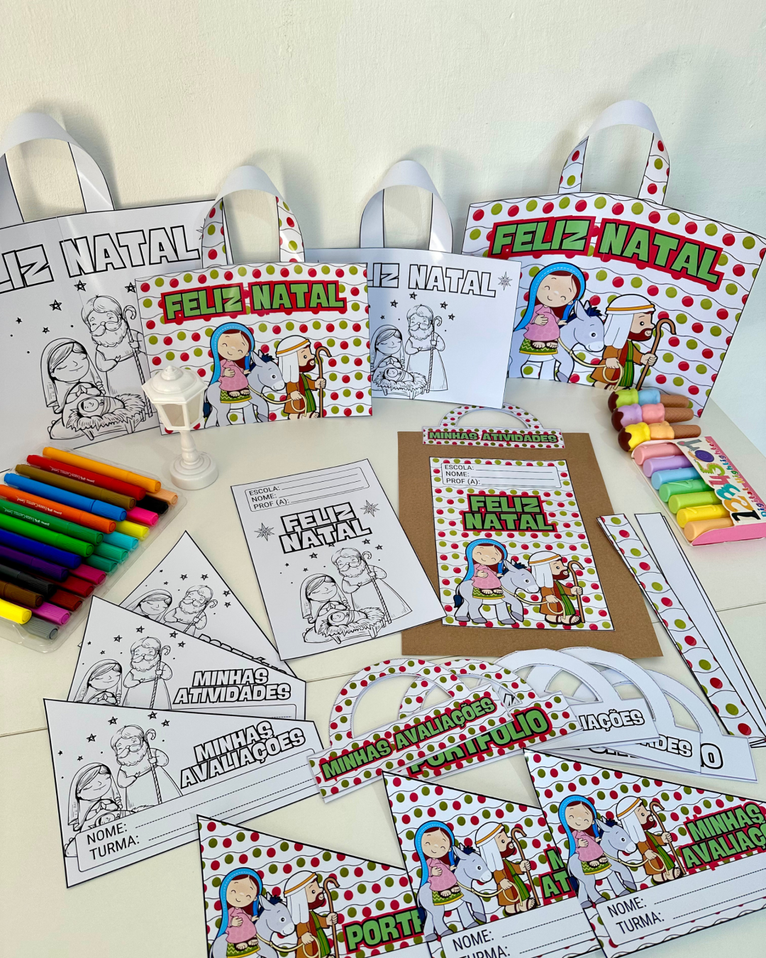 Kit Capas - Tema Natal Cristão - Image 2