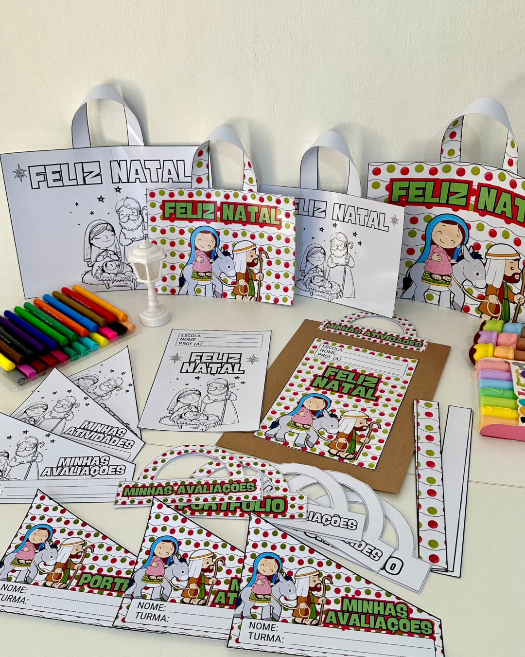Kit Capas - Tema Natal Cristão - Image 3