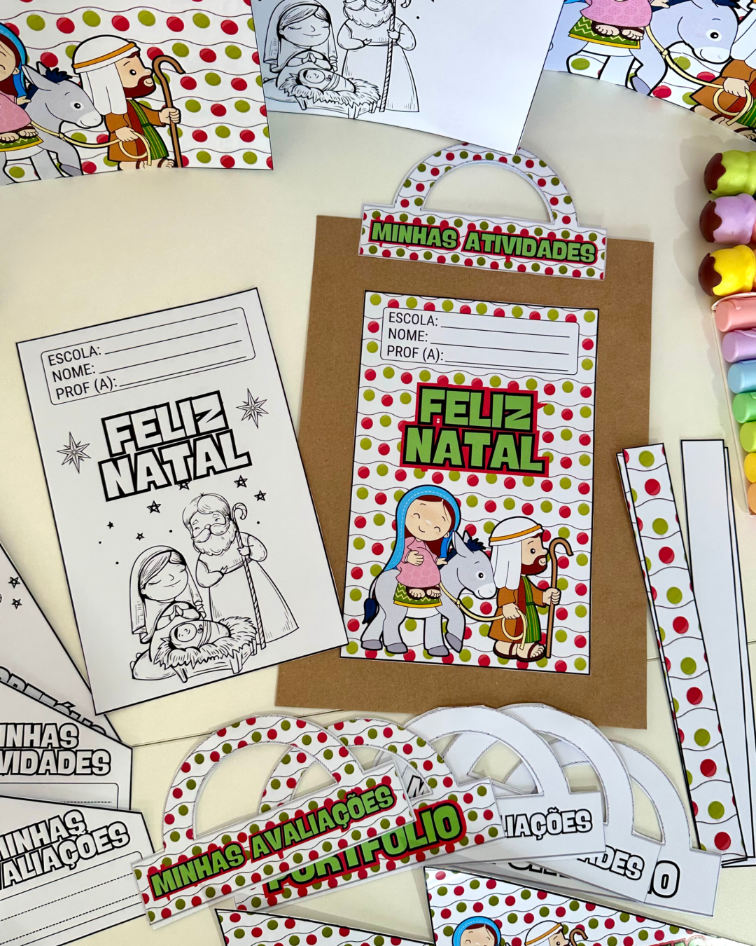 Kit Capas - Tema Natal Cristão - Image 6