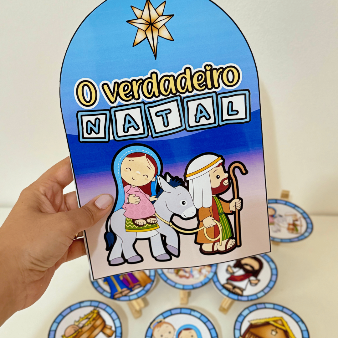 Luva "O Verdadeiro Natal"