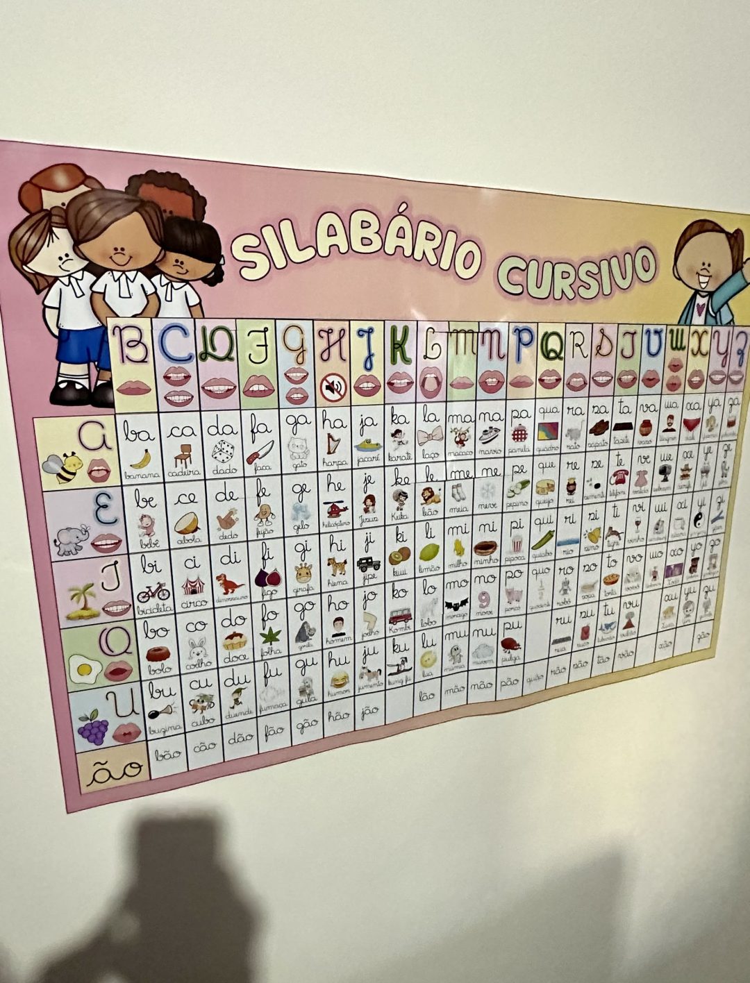 Silabário Cursivo