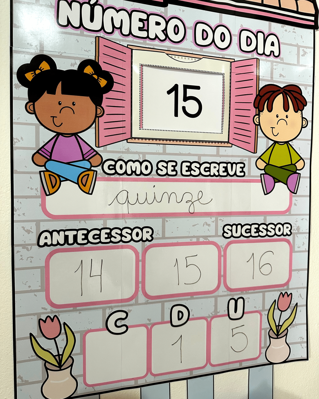 Cartaz Número do Dia - Image 15