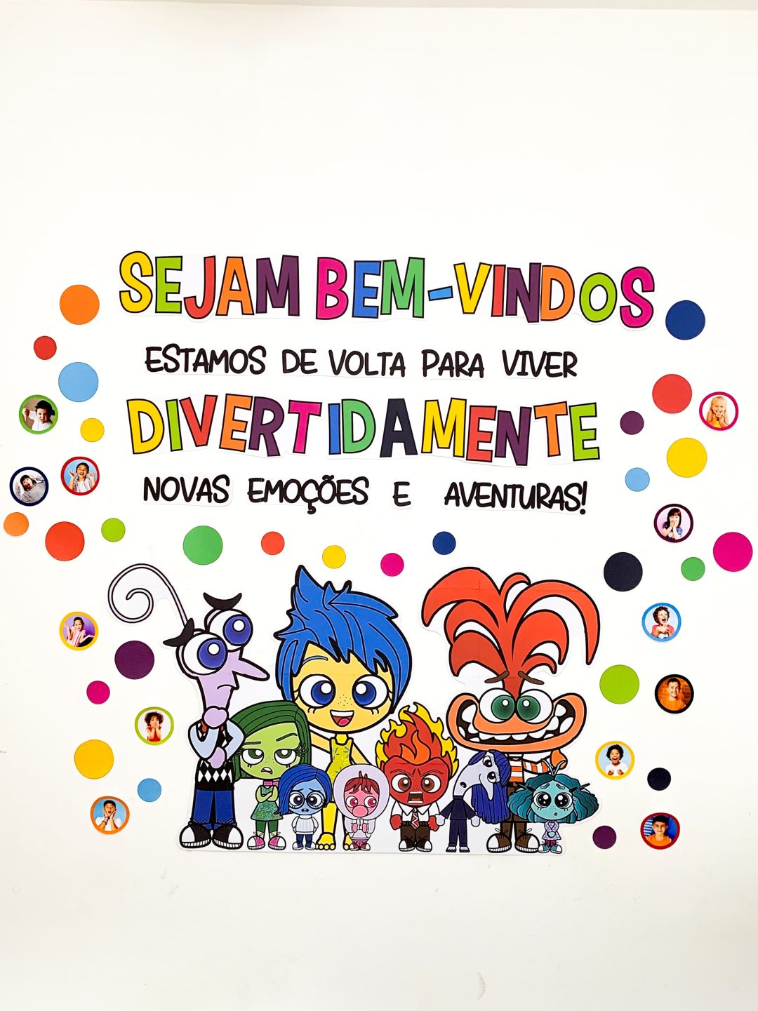 Painel Volta às Aulas - Divertidamente - Image 2