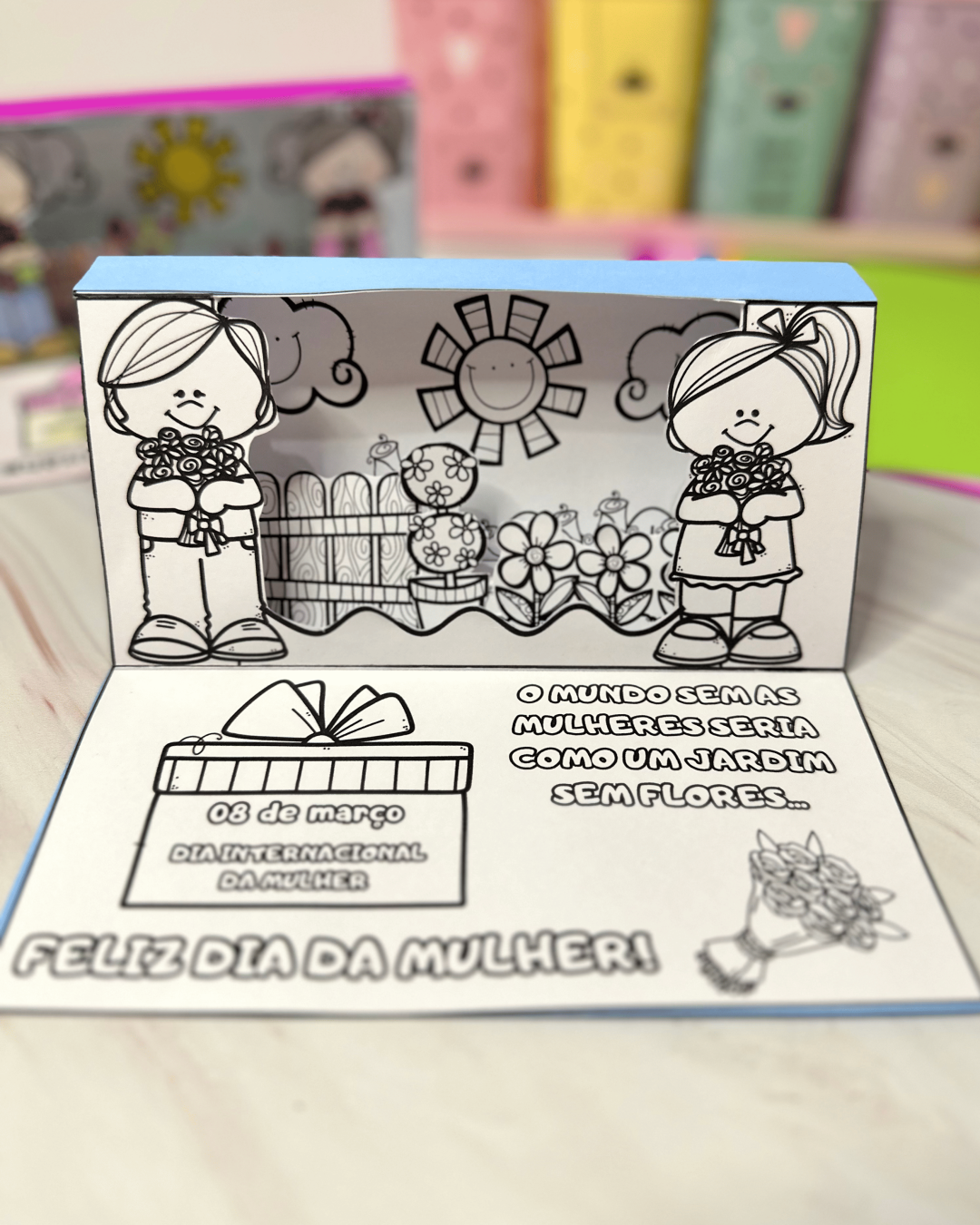 Cartão Jardim 3D - Dia da Mulher - Image 9