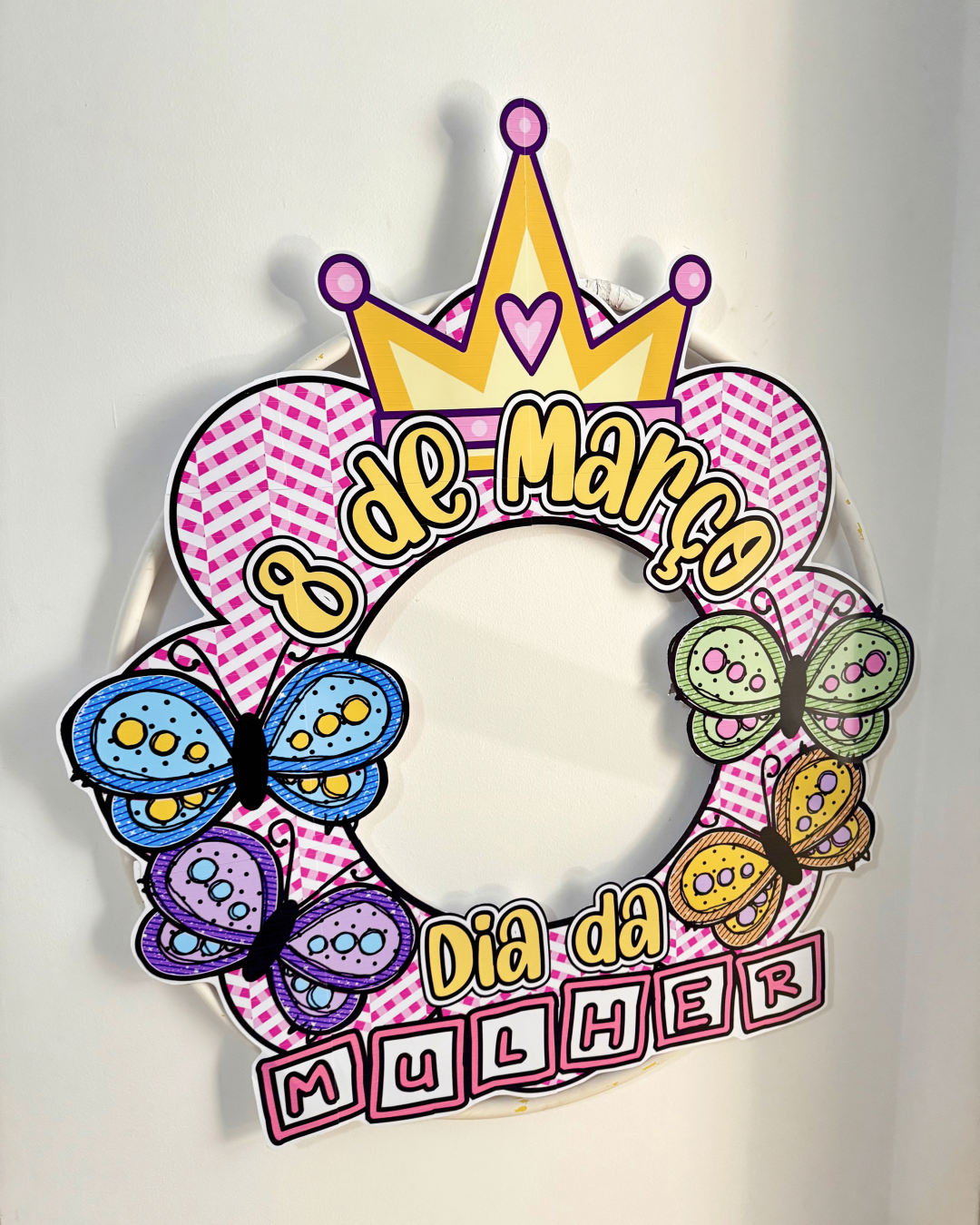 Decoração Bambolê Dia da Mulher - Image 2