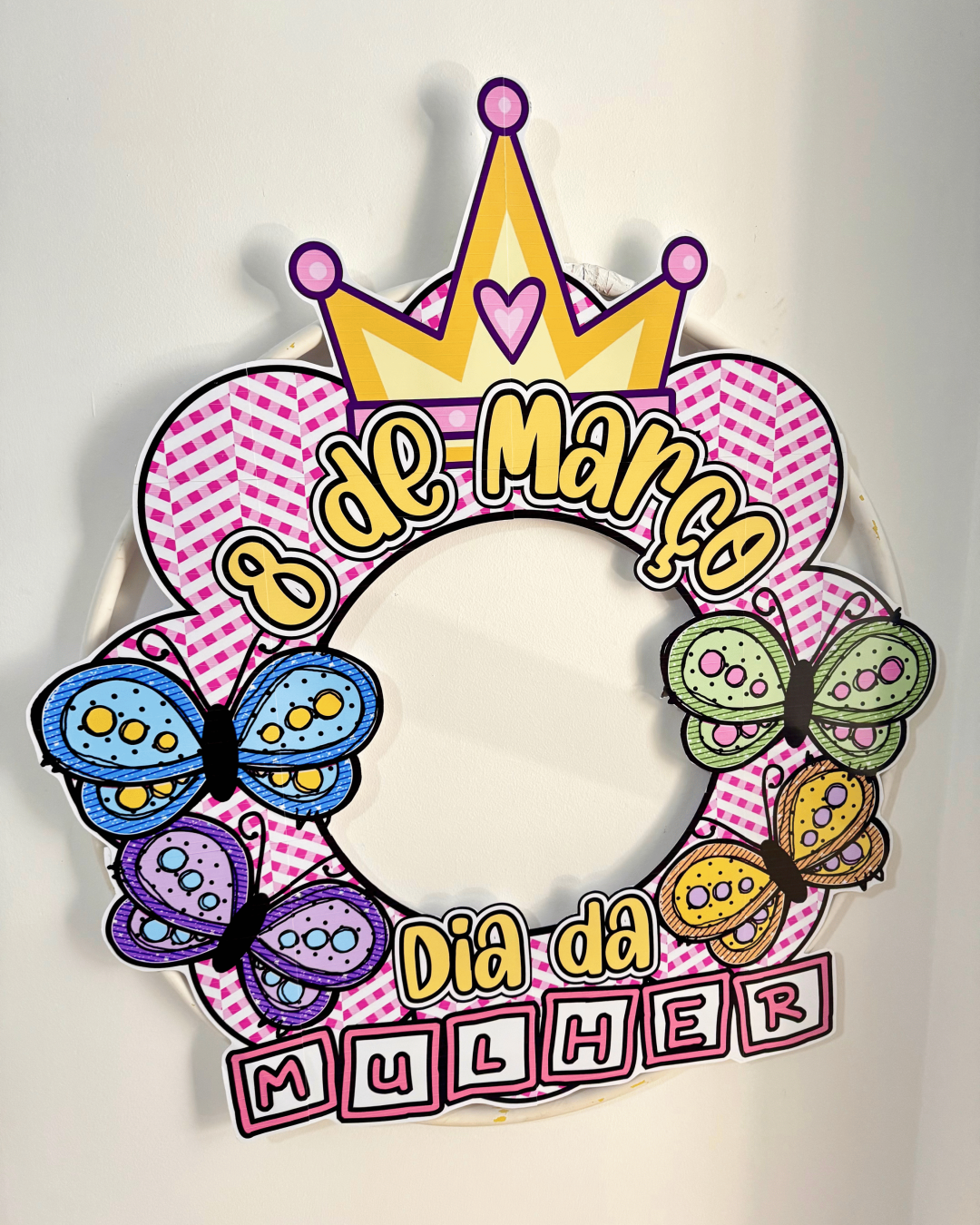Decoração Bambolê Dia da Mulher - Image 6