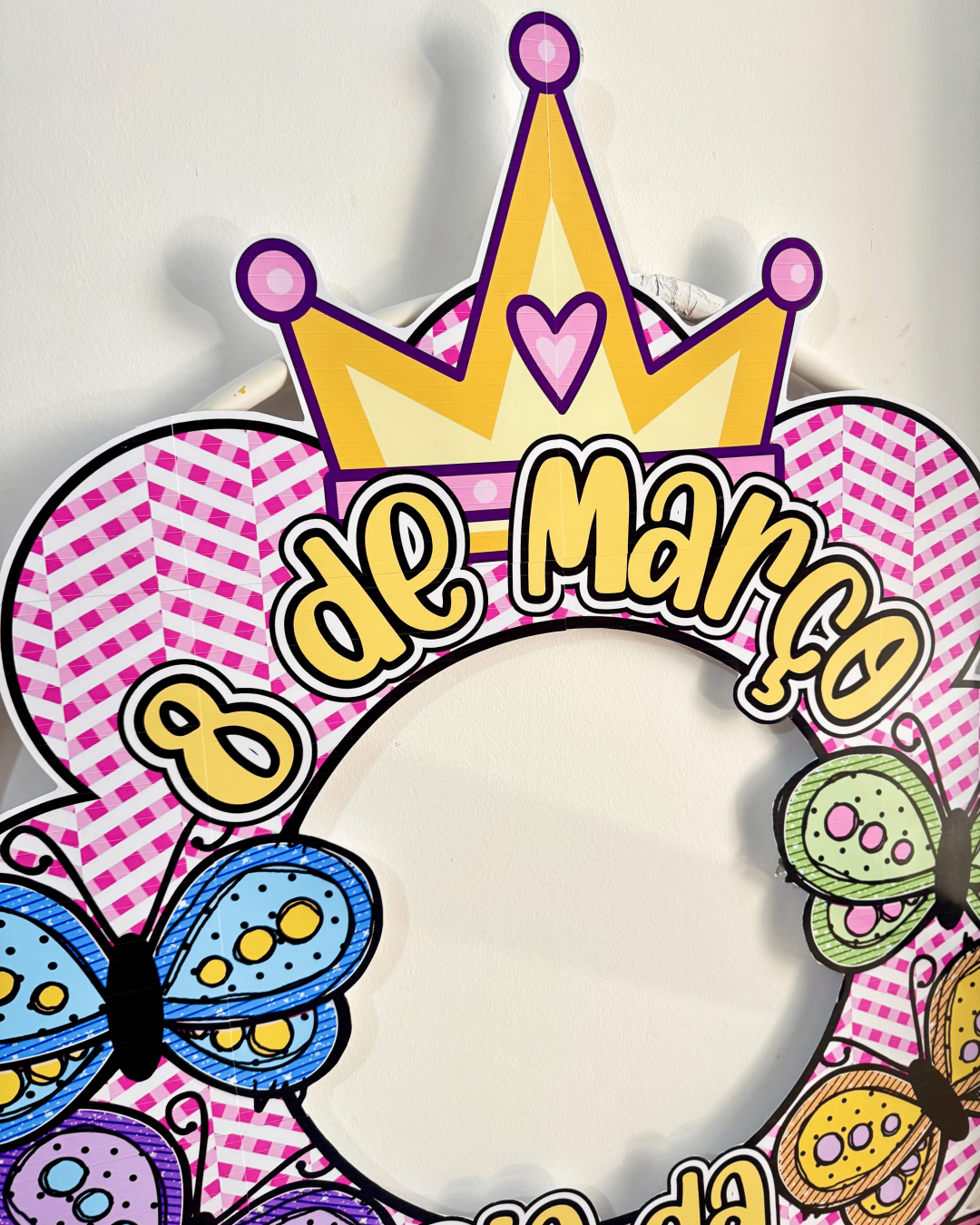 Decoração Bambolê Dia da Mulher - Image 8