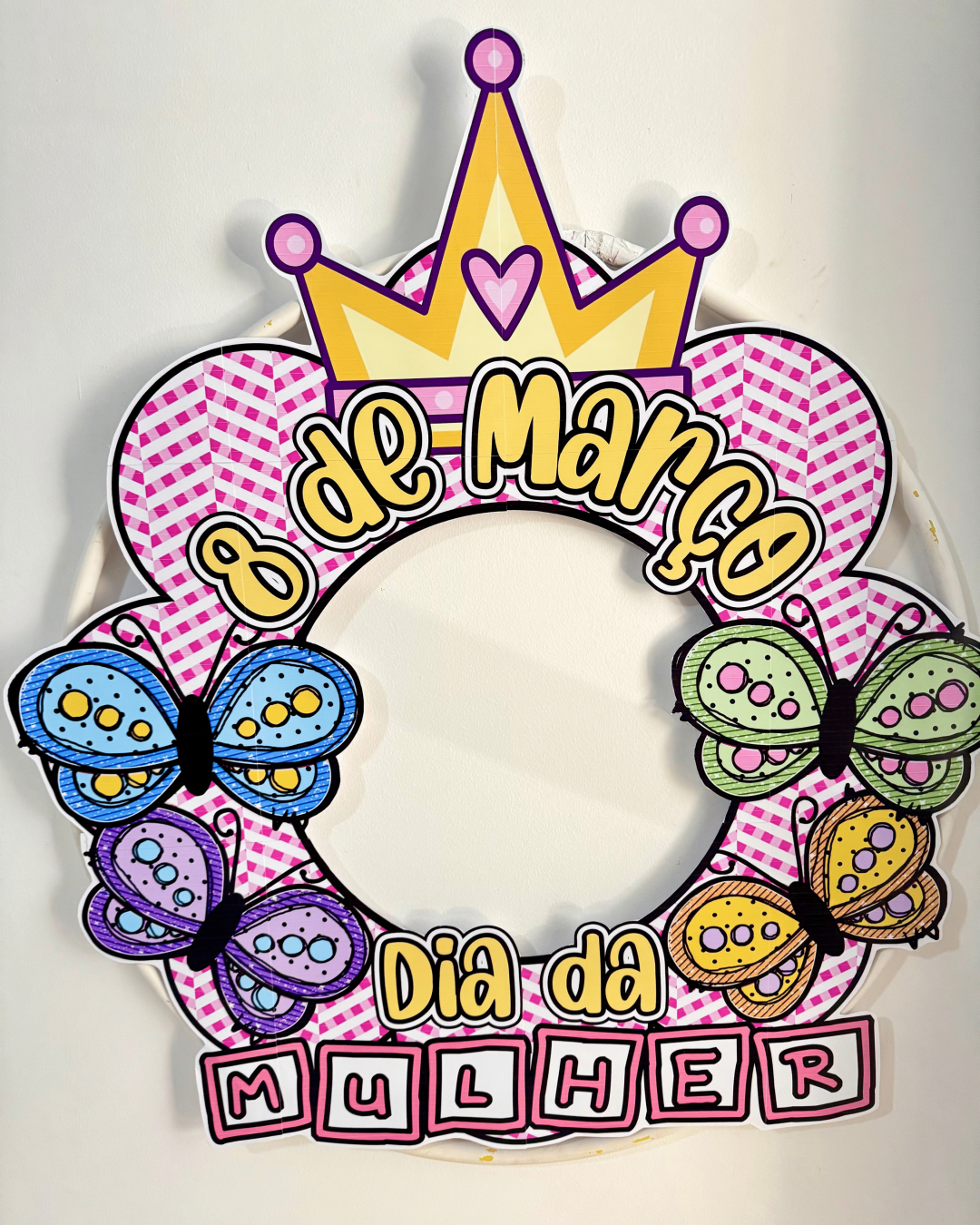 Decoração Bambolê Dia da Mulher - Image 9