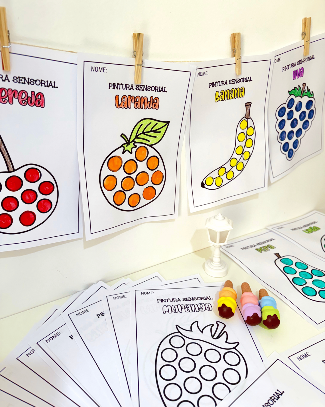 Pintura Sensorial Frutas - Image 6