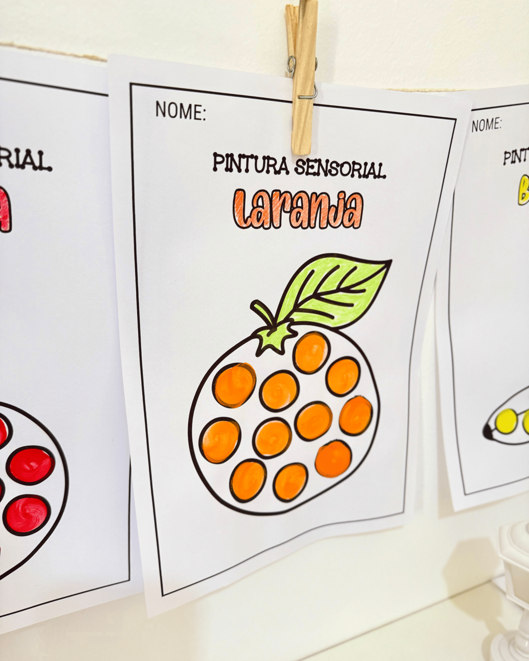 Pintura Sensorial Frutas - Image 4