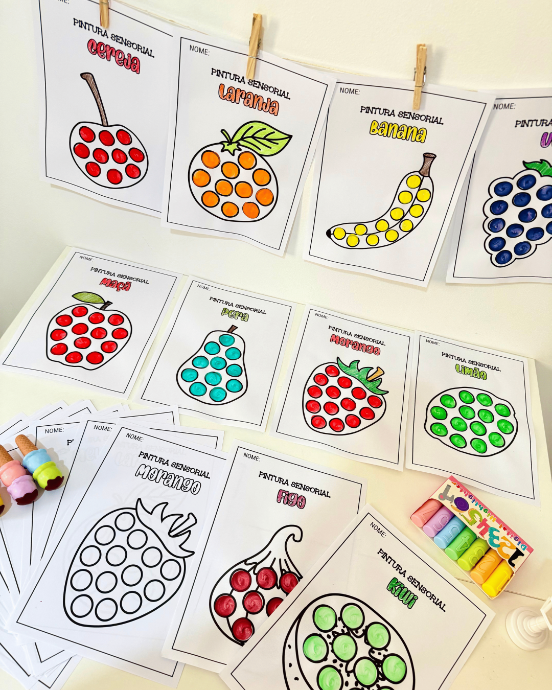 Pintura Sensorial Frutas - Image 10