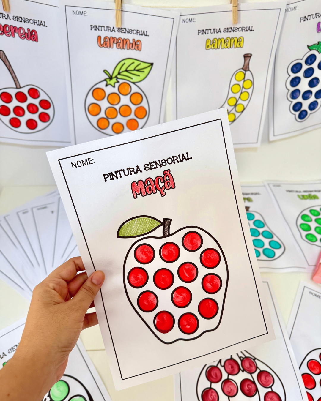 Pintura Sensorial Frutas - Image 11