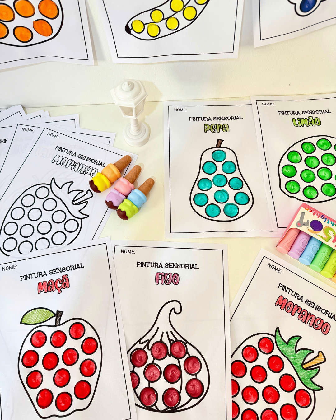 Pintura Sensorial Frutas - Image 12