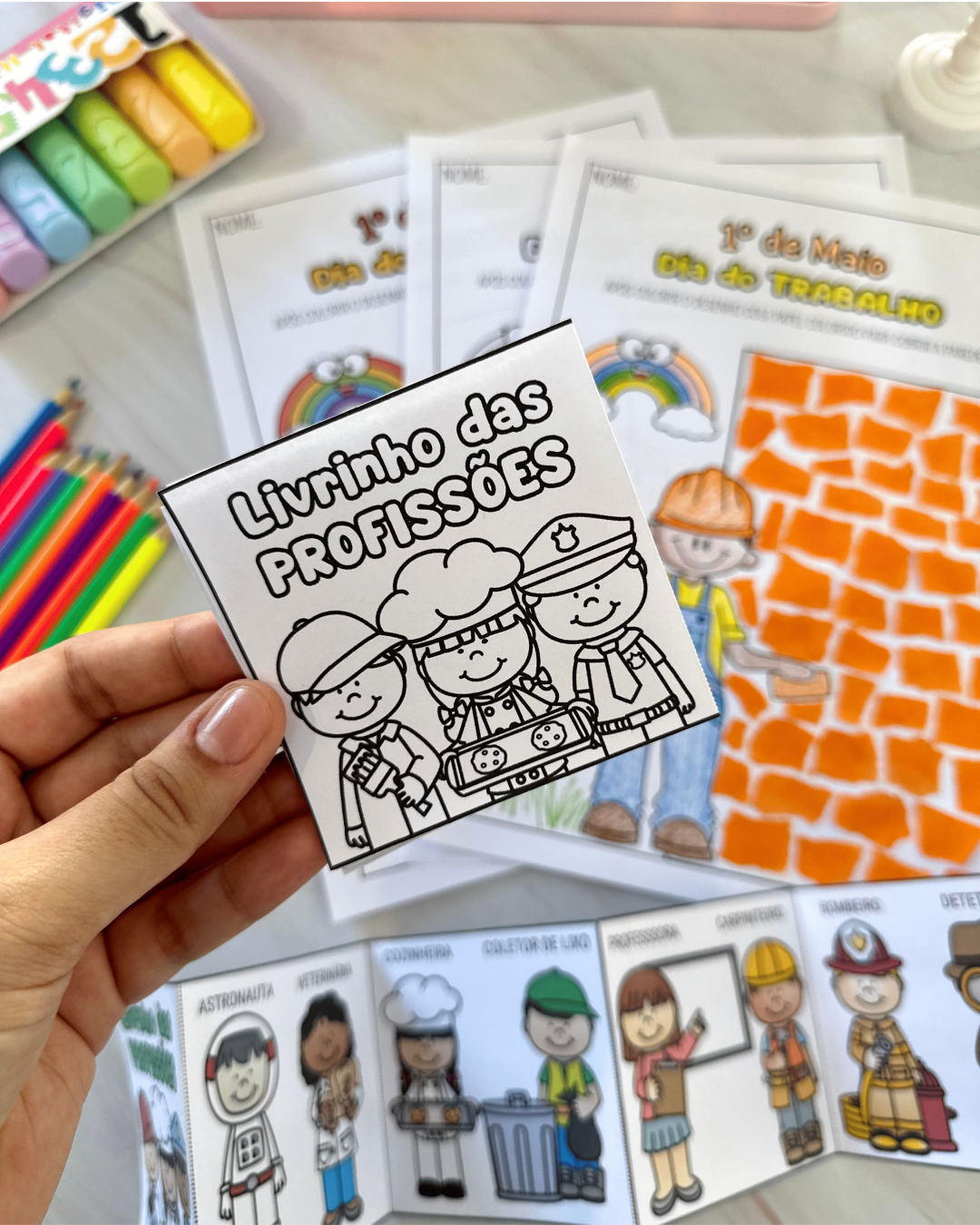 Atividade e Livrinho Profissões - Image 3