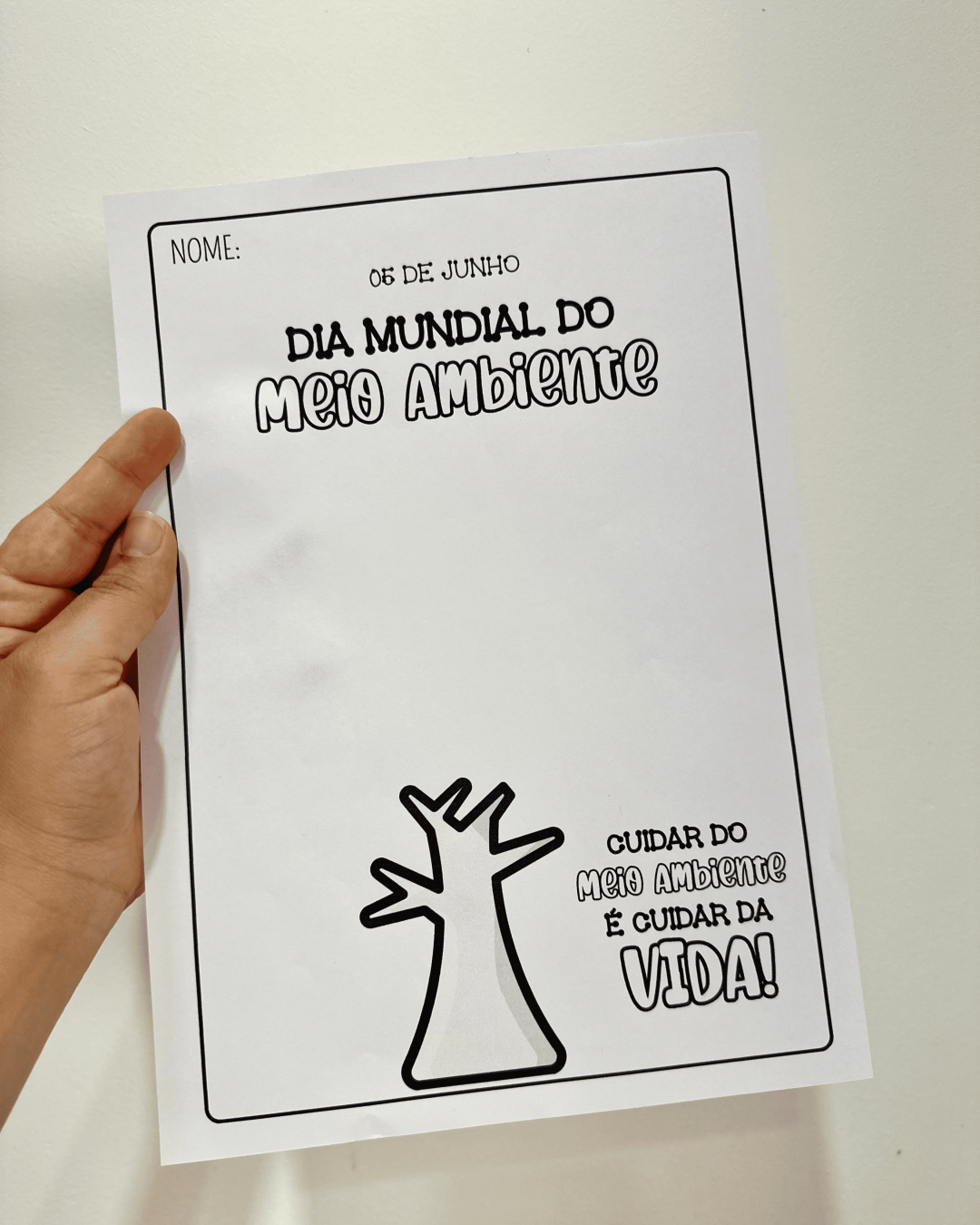Atividade Folhas - Dia Mundial do Meio Ambiente - Image 2
