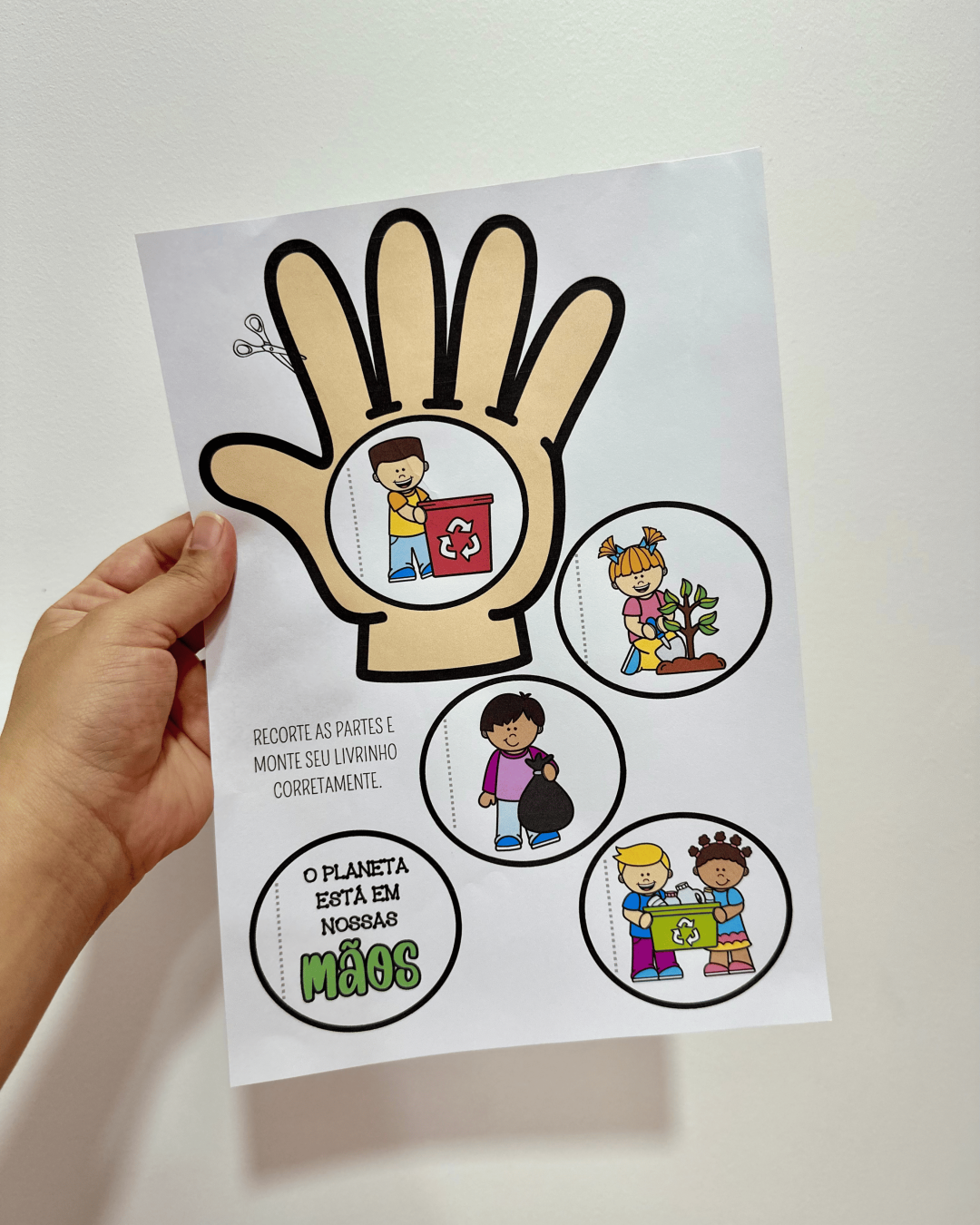 Livrinho "O Planeta Está em Nossas Mãos" - Image 2