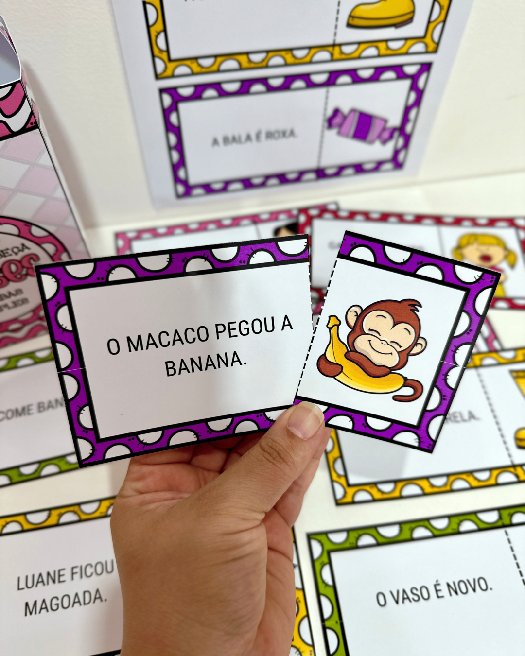 Quebra-Cabeça Frases - Sílabas Simples - Image 5