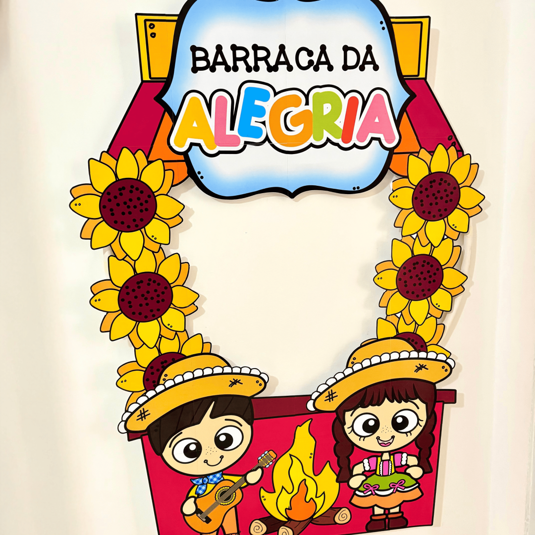 Moldura Foto Festa Junina Barraca da Alegria