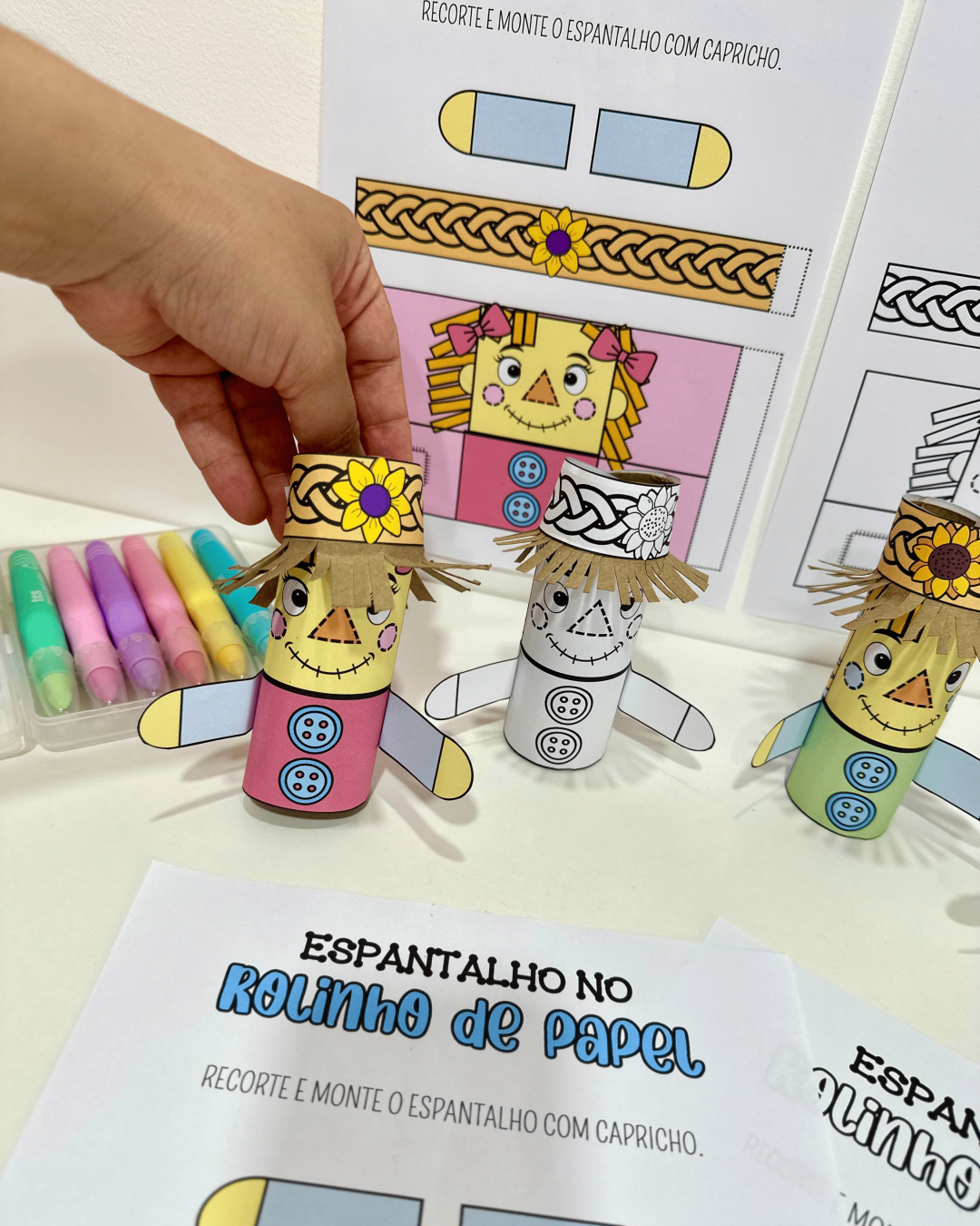 Espantalho Rolinho de Papel - Image 10