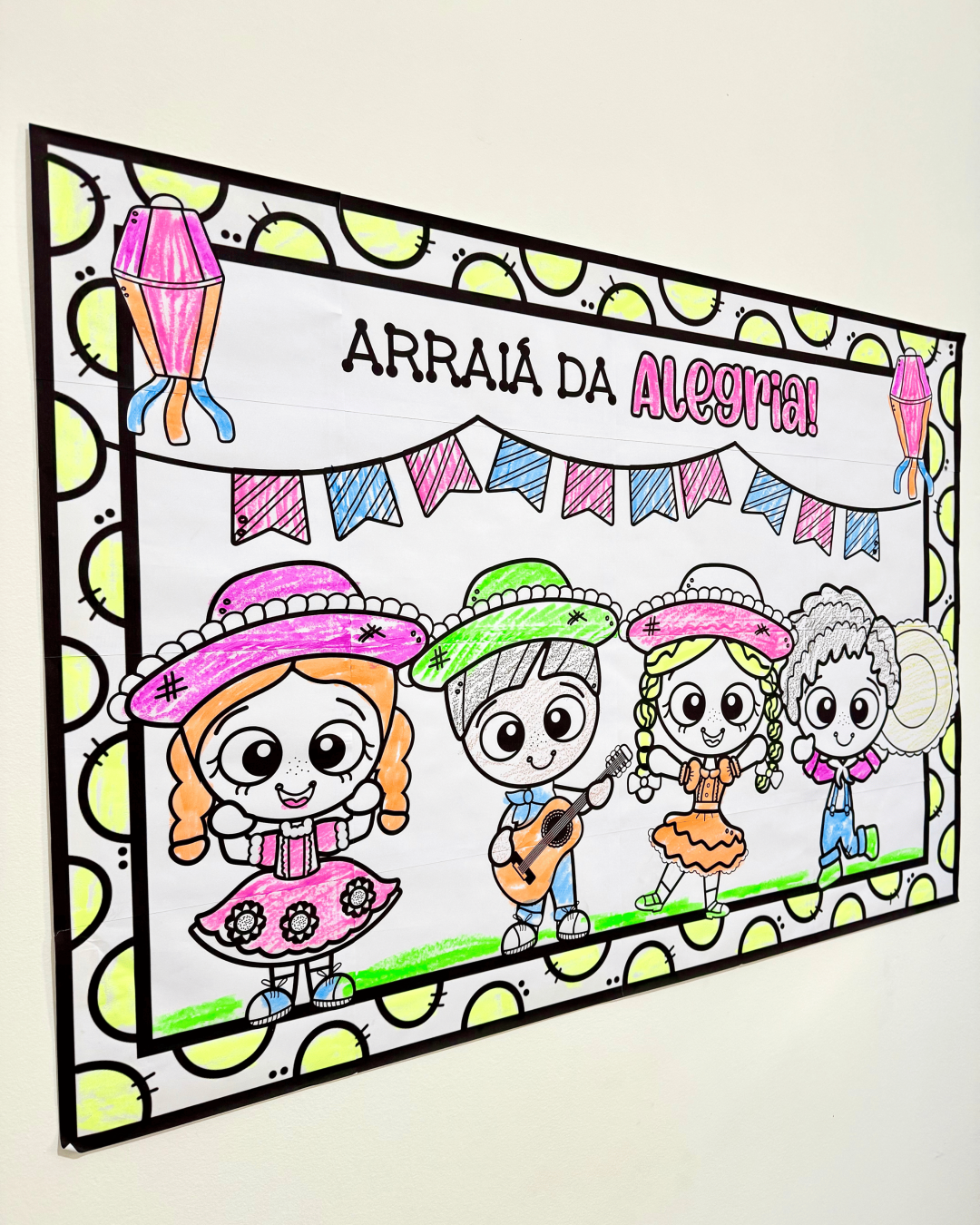 Painel de Colorir - Festa Junina - Image 13