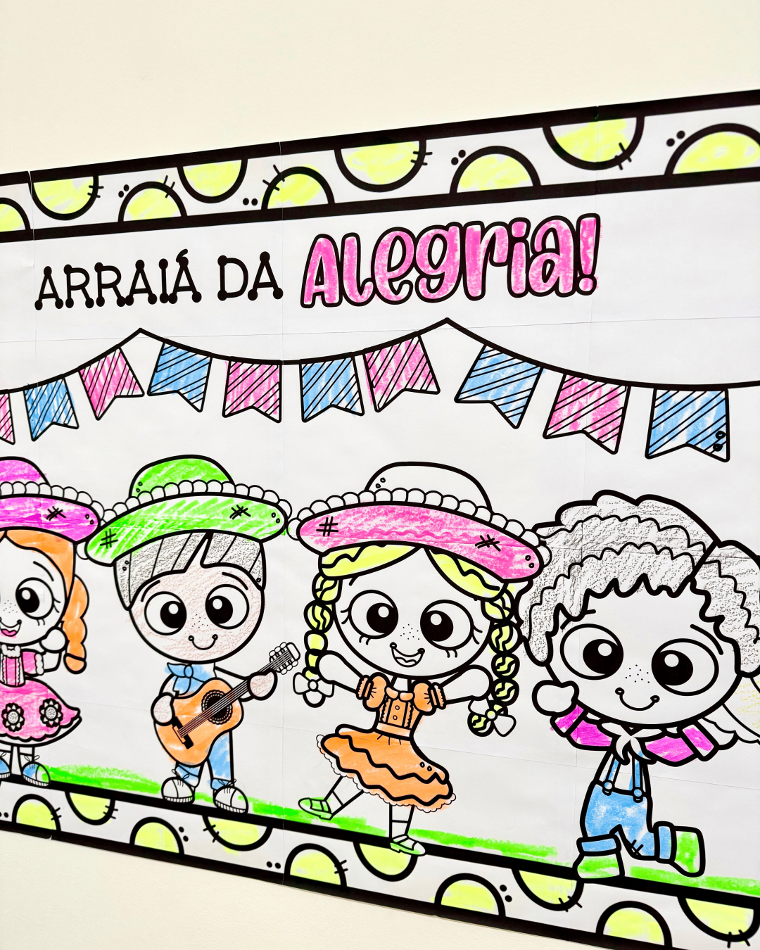 Painel de Colorir - Festa Junina - Image 3