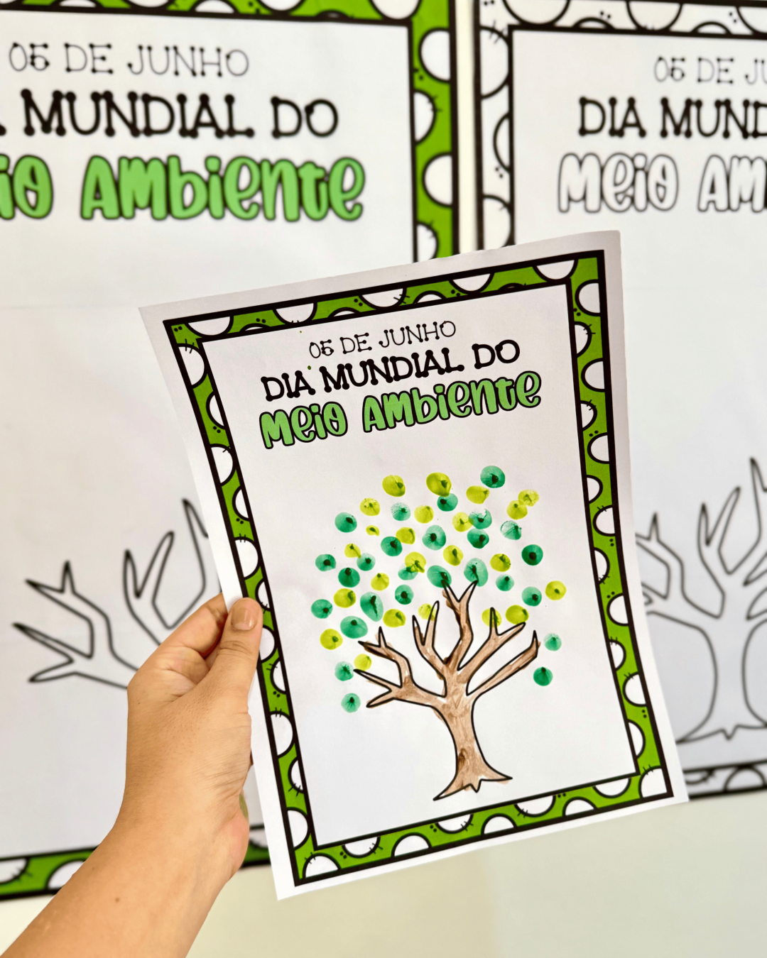 Cartaz Colaborativo Árvore - Dia Mundial do Meio Ambiente - Image 8