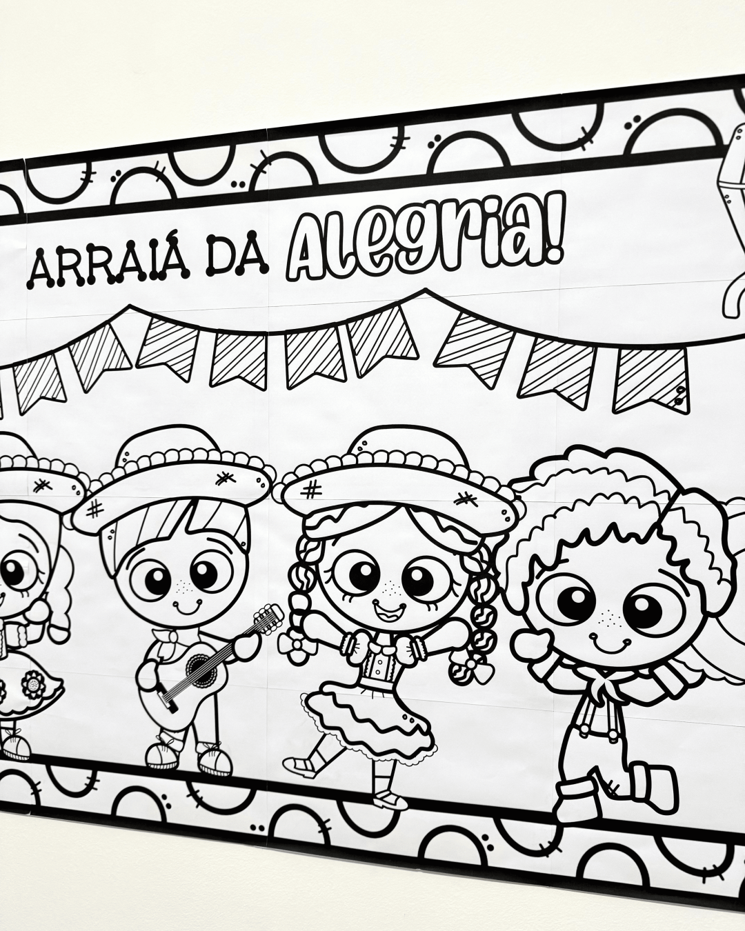 Painel de Colorir - Festa Junina - Image 4