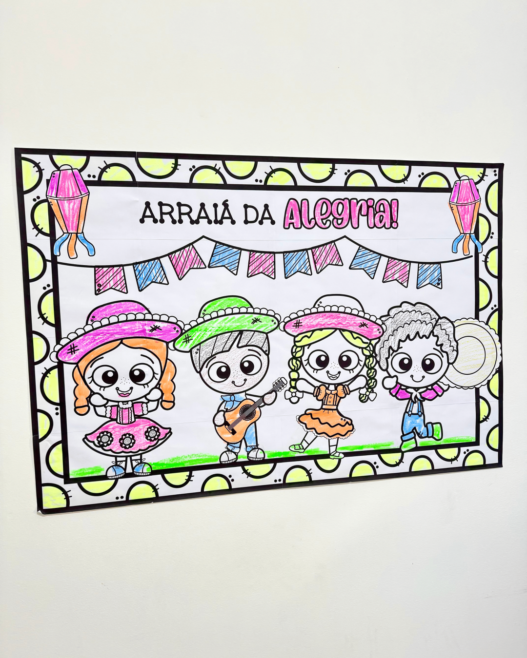Painel de Colorir - Festa Junina - Image 5