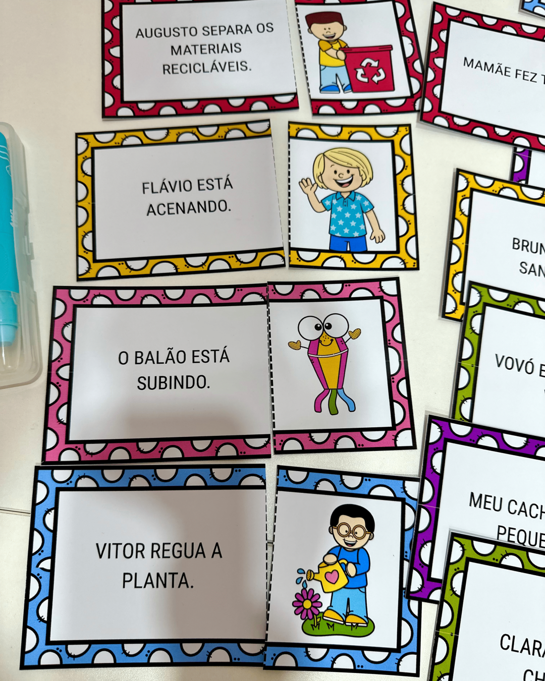Quebra-Cabeça Frases - Sílabas Complexas - Image 14