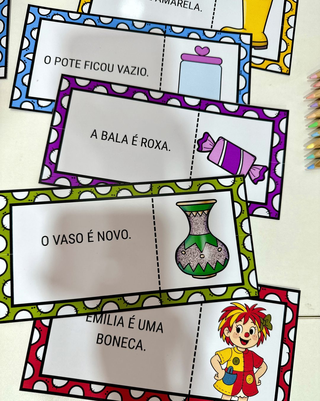 Quebra-Cabeça Frases - Sílabas Simples - Image 4