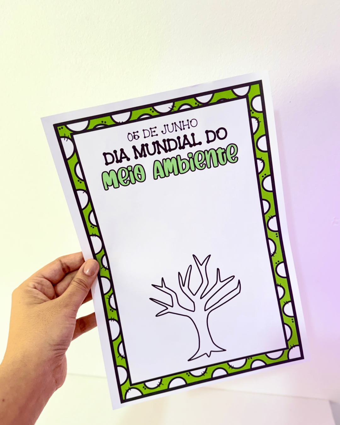 Cartaz Colaborativo Árvore - Dia Mundial do Meio Ambiente - Image 9