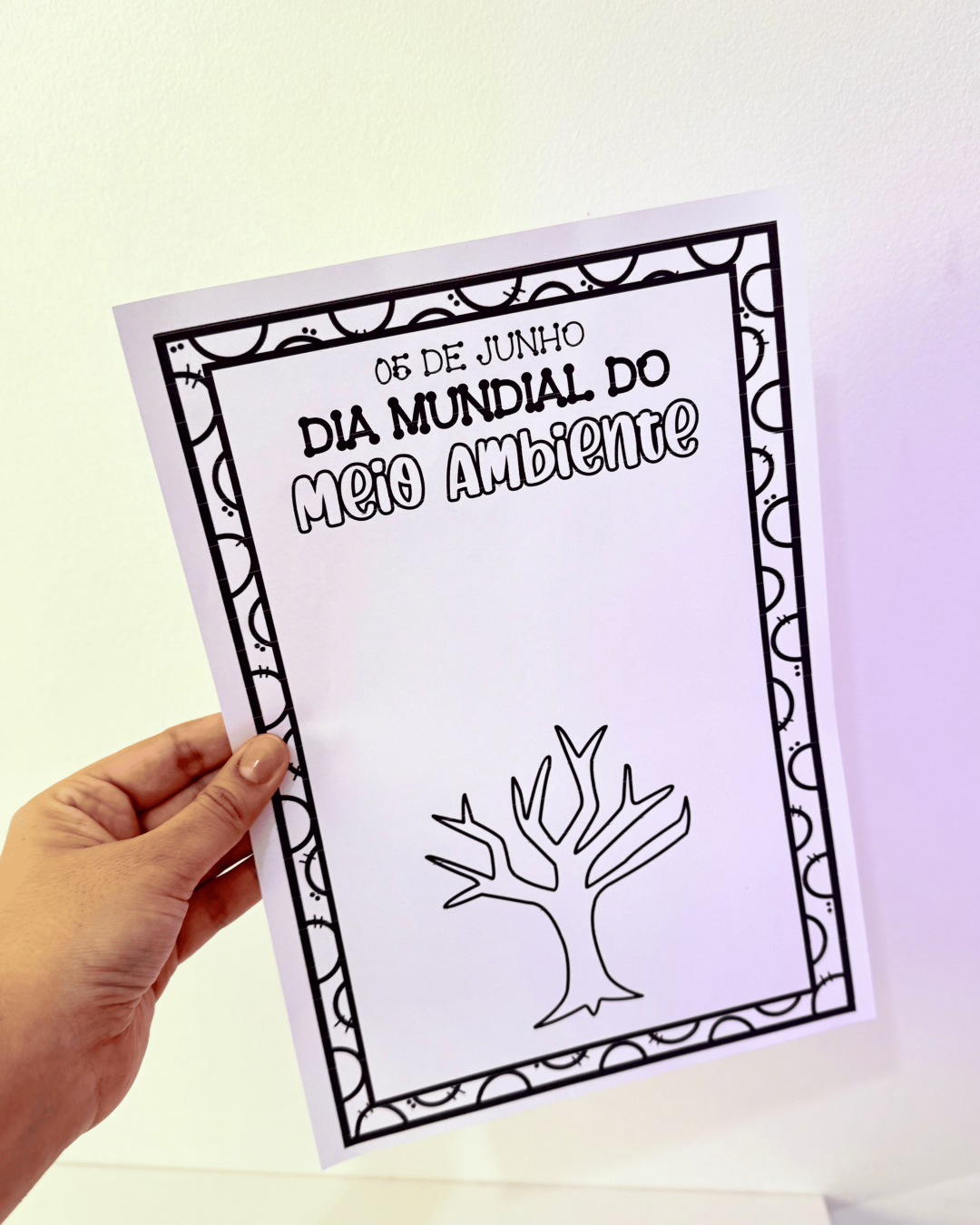 Cartaz Colaborativo Árvore - Dia Mundial do Meio Ambiente - Image 14