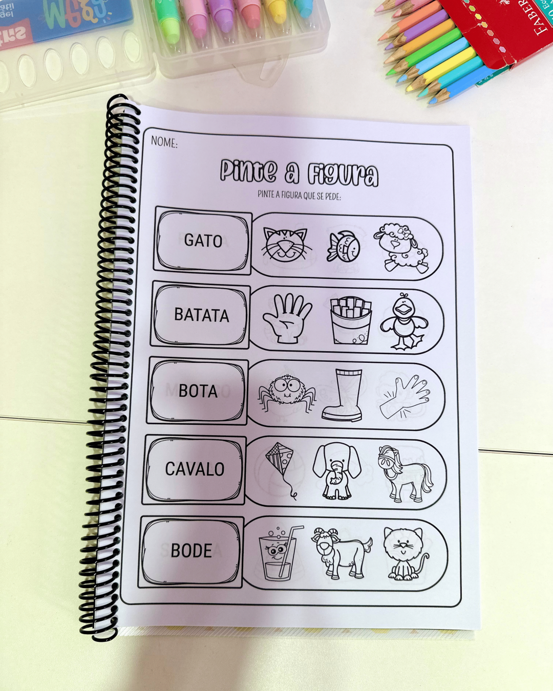 Apostila Pinte a Figura - Sílabas Simples - Imagem 15