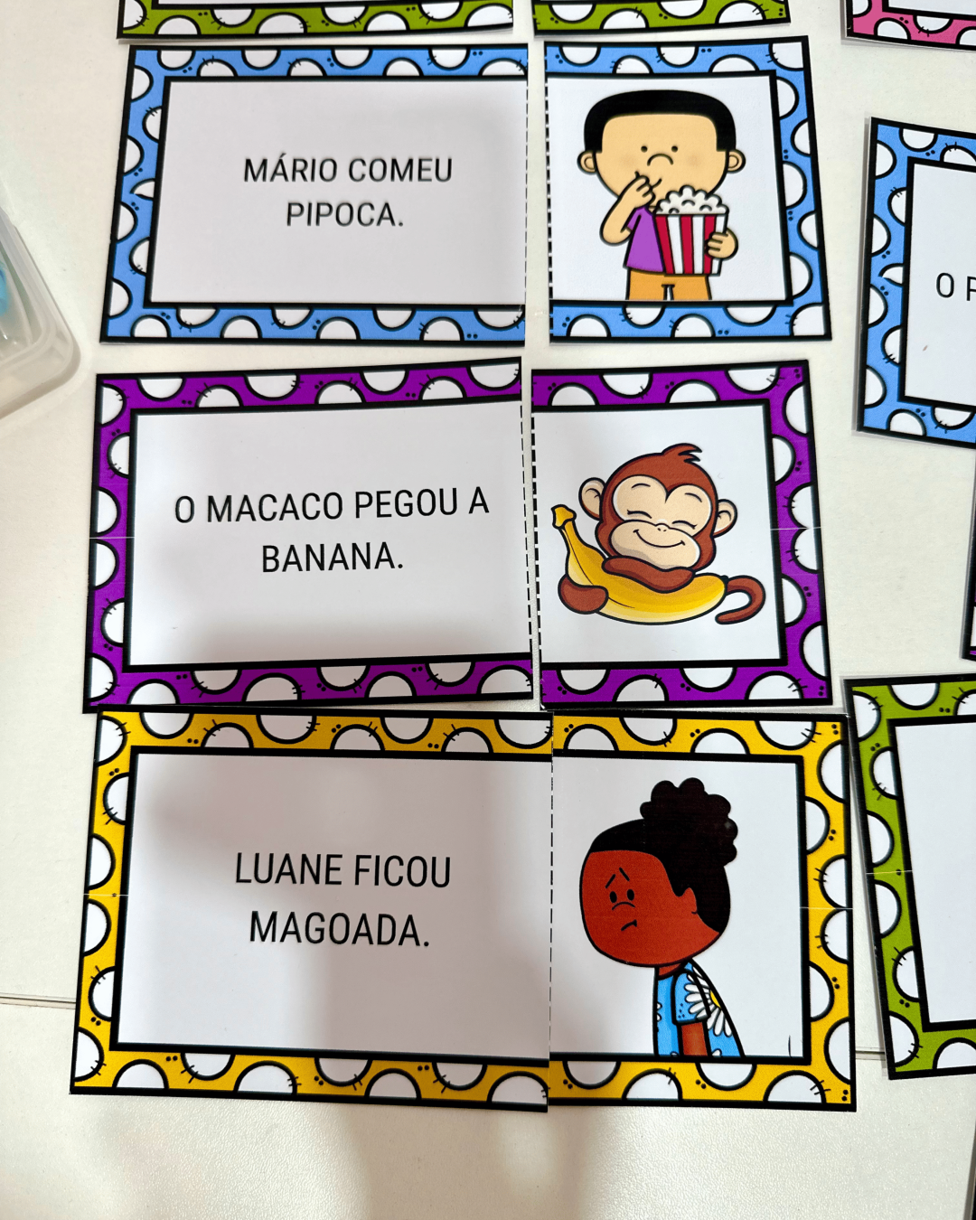 Quebra-Cabeça Frases - Sílabas Simples - Image 15