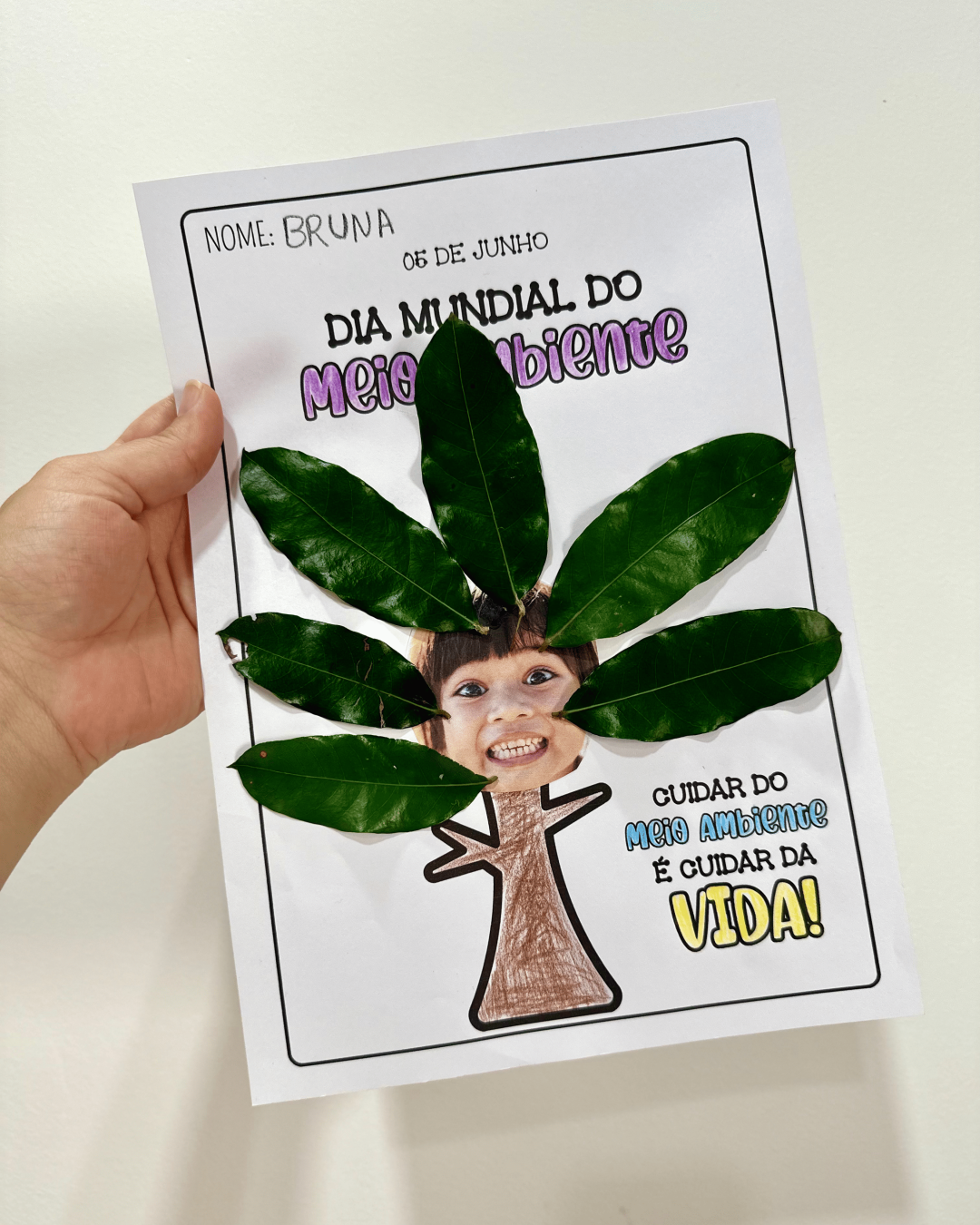 Atividade Folhas - Dia Mundial do Meio Ambiente - Image 3
