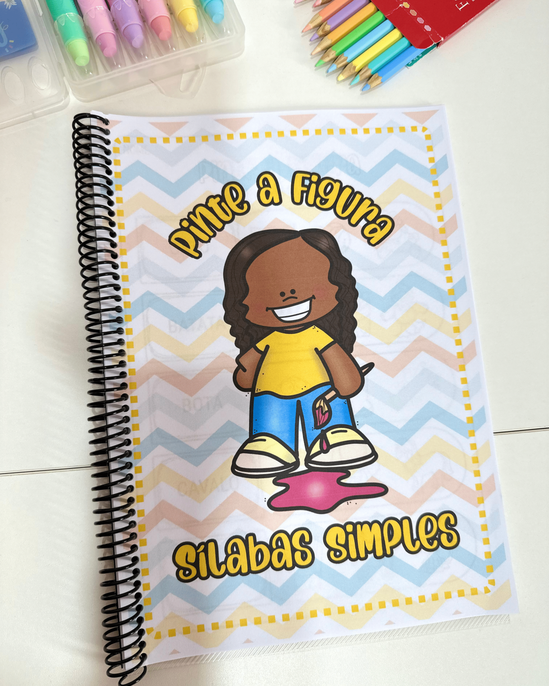 Apostila Pinte a Figura - Sílabas Simples - Imagem 3