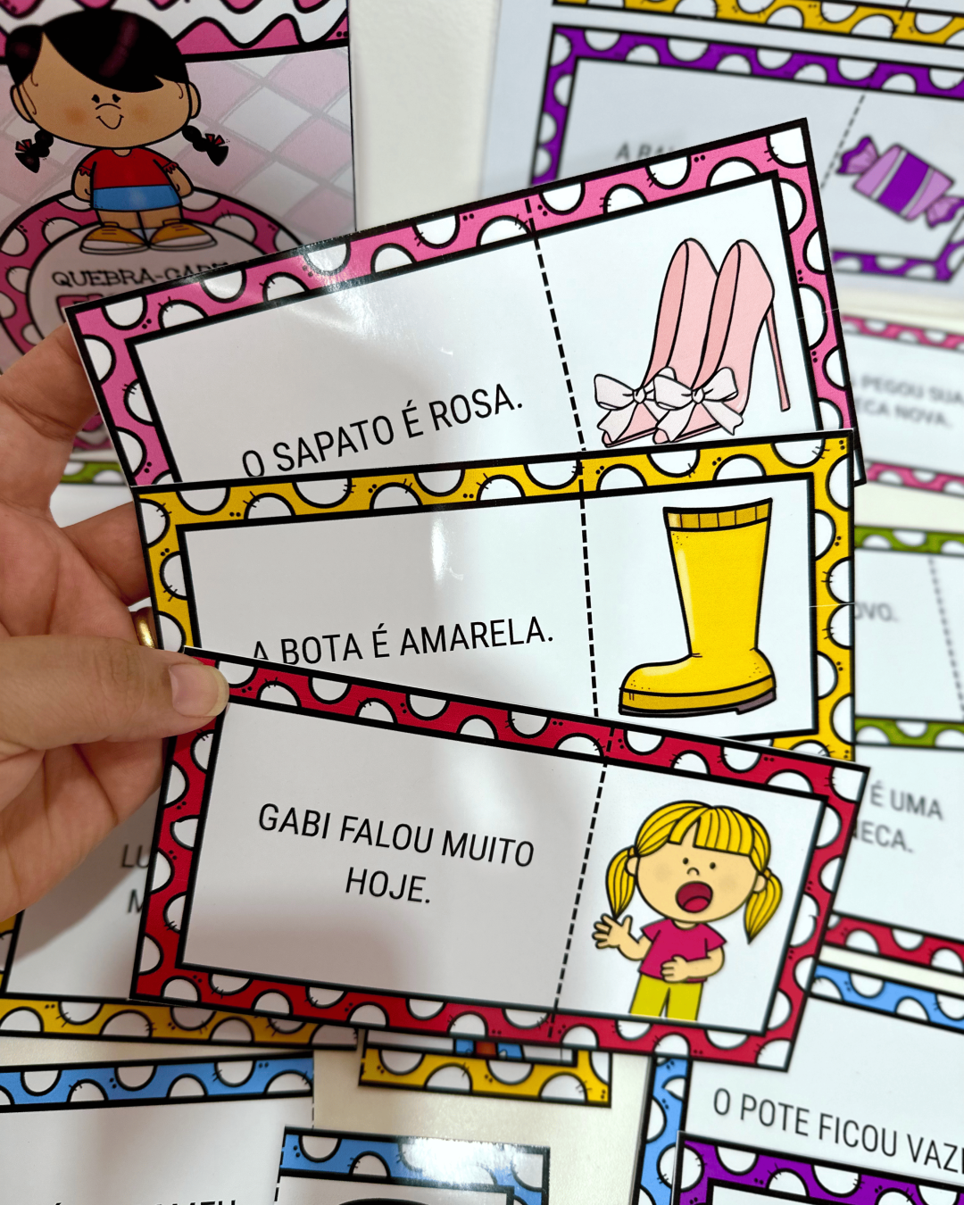 Quebra-Cabeça Frases - Sílabas Simples - Image 2